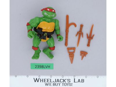 Raphael HARD HEAD Teenage Mutant Ninja Turtles TMNT 1988 Playmates Vintage