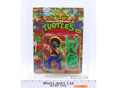 Bandito Bashin' Mike AFA HIGHEST GRADED 85 85/85/85 TMNT Wacky Wild West
