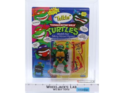 Talkin' Raphael Toxic Crusader Flyer AFA GRADED 85 85/80/85 TMNT Playmates NEW