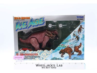 Giant Ground Sloth W/ Ulk GERMAN Dino Riders 1990 Tyco Action Figure NEW SEALED