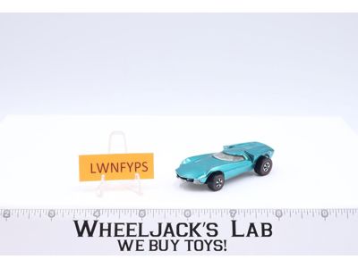 Turbofire Aqua 1969 Redline Hot Wheels Mattel Vintage RL Spectraflame