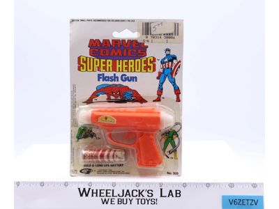 Flash Gun Marvel Comics Super Heroes 1988 Henry Gordy International, Inc. MOSC