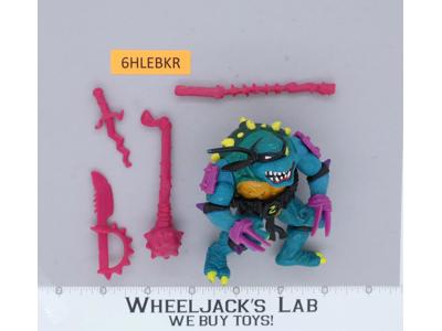 Slash 100% Complete Teenage Mutant Ninja Turtle TMNT 1990 Playmates Vintage