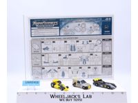 Race Team Mini-Cons 100% Complete Transformers Armada 2002 Hasbro