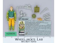 Capt. Grid-Iron V1 100% Complete 1990 G.I. Joe Hasbro Vintage Action Figure
