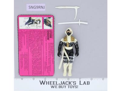 Storm Shadow V3 100% Complete 1992 G.I. Joe Hasbro Vintage Action Figure