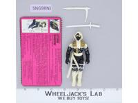 Storm Shadow V3 100% Complete 1992 G.I. Joe Hasbro Vintage Action Figure