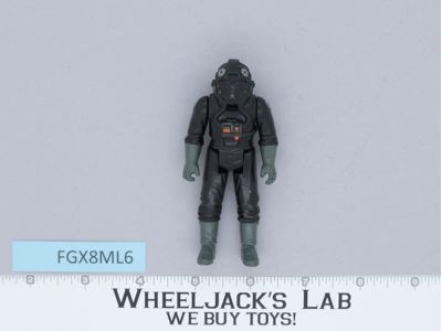 Tie Fighter Pilot 100% Complete Star Wars ESB 1982 Kenner Figure NO REPRO