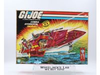 Cobra Moray Hydrofoil EMPTY BOX ONLY GI Joe 1985 Hasbro Action Figure Vehicle