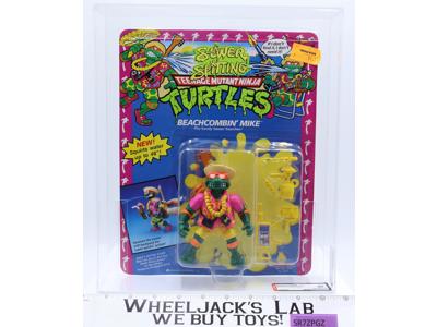 Beachcombin' Mike AFA HIGHEST GRADED 85 85/80/85 TMNT Sewer Spitting Playmates