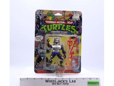 Chrome Dome Teenage Mutant Ninja Turtles TMNT 1991 Playmates NEW MOSC SEALED