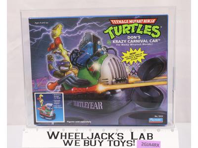 Don's Krazy Carnival Car AFA HIGHEST GRADED 85 TMNT 1991 Playmates NEW SEALED