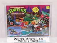 Sewer Dragster AFA HIGHEST GRADED 85+ TMNT 1990 Playmates NEW SEALED