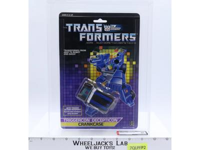 Crankcase AFA GRADED 80 75/90/90 G1 Transformers 1988 Hasbro NEW SEALED