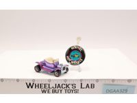 Hot Heap Purple 1968 Mattel Hot Wheels Vintage Redline RL w/ Button NICE!!