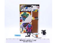 Toxo Viper V1 100% Complete w Cardback 1988 G.I. Joe Hasbro Vintage Action Fig