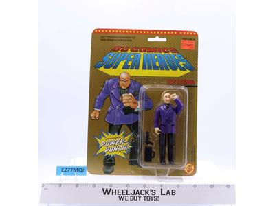Lex Luthor DC Comic Super Heroes Toy Biz 1989 Action Figure NEW MOSC SEALED