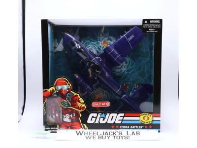 Cobra Rattler W/ Wild Weasel GI Joe 25th Anniv. 2008 Hasbro NEW MISB SEALED
