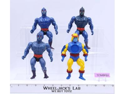 Lot of 4 He-Man Masters Of The Universe MOTU Vintage 1980's Mattel Figures