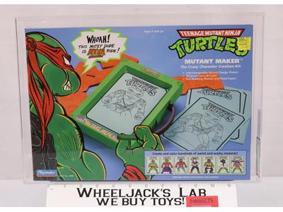 Mutant Maker Creation Kit AFA HIGHEST GRADED 80+ POP 1 TMNT Playmates NEW SEALED