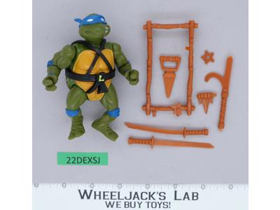 Leonardo HARD HEAD 100% Complete Teenage Mutant Ninja Turtle 1988 Playmates