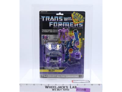 Blot W/ Decoy AFA GRADED 75+ 75/80/90 G1 Transformers 1987 Hasbro NEW SEALED