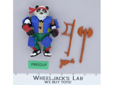 Panda Khan Teenage Mutant Ninja Turtle TMNT 1990 Playmates Vintage Figure