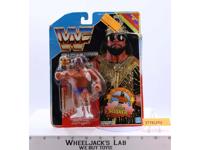 Macho King Randy Savage WWF Wrestling Action Figure 1990 Hasbro NEW MOSC SEALED