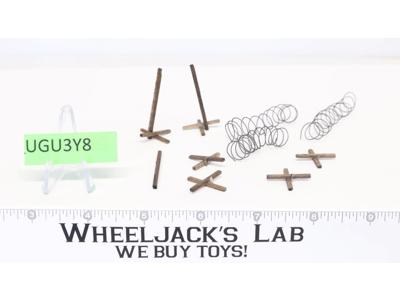 Barbed Wire Barricades Elastolin Accessories War Pieces Wood
