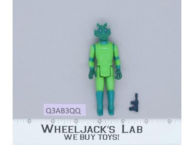 Greedo 100% Complete Star Wars 1978 Vintage Kenner Action Figure NO REPRO