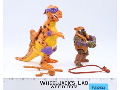 Cave Turtle Don Trippy T-Rex Complete Teenage Mutant Ninja Turtle 1993 Playmates