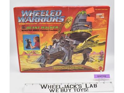 Beast Walker 100% Complete W/Box Wheeled Warriors 1984 Mattel NEAR MINT