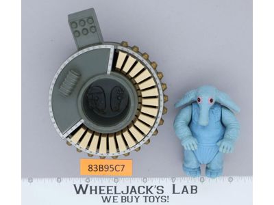 Max Rebo 100% Complete ROTJ Star Wars Vintage Kenner 1983 Action Figure NO REPRO