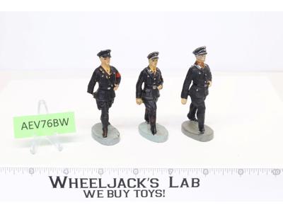 Hand Painted Soldiers (3) 3" Composition Miniatures Elastolin Lineol Germany