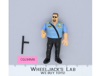 Big Boss Man 100% Complete WWF WWE Wrestling 1990 Vintage Action Figure