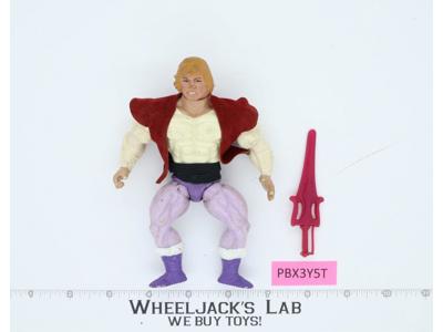 Prince Adam 100% Complete He-Man Masters of the Universe MOTU Mattel 1984 Figure
