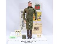 Action Soldier Army Painted Head Complete GI Joe 1964 Hasbro Figure w/ Manual