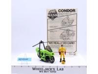 Condor W/Brad Turner 100% Complete Short Helmet M.A.S.K.1986 Kenner Vehicle