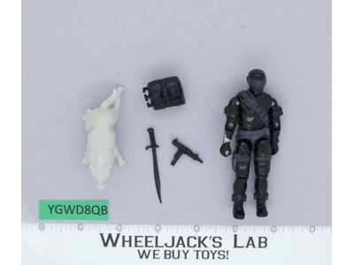 Snake Eyes & Timber V2 100% Complete G.I. Joe 1985 Hasbro Vintage Action Figure