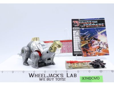 Sludge NEAR MINT 1985 Vintage Hasbro G1 Transformers Action Figure