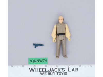 Lobot 100% Complete Star Wars ESB 1980 Kenner Vintage Action Figure NO REPRO