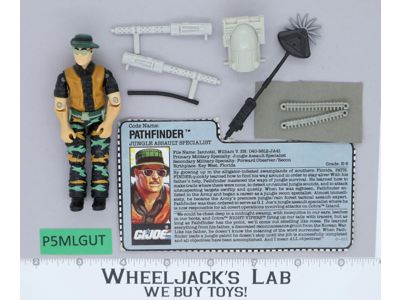 Pathfinder V1 100% Complete G.I. Joe 1990 Hasbro Vintage Action Figure