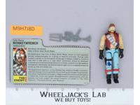 Monkeywrench V1 100% Complete G.I. Joe 1986 Hasbro Vintage Action Figure