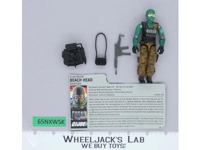 Beach Head V1 100% Complete G.I. Joe 1986 Hasbro Vintage Action Figure