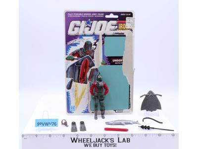Undertow 100% Complete w/ card 1990 GI Joe ARAH Hasbro Vintage Action Figure