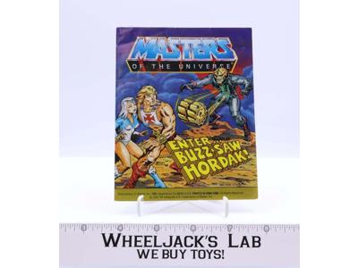 Enter Buzz-Saw Hordak 1986 Mini Comic He-Man Masters of the Universe MOTU