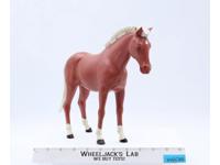 Pancho Chestnut Horse Best of the West Johnny West Marx 10" 1/6 Vintage