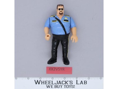 Big Boss Man WWF WWE Wrestling 1991 Vintage Action Figure 4.5"