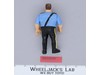 Big Boss Man WWF WWE Wrestling 1991 Vintage Action Figure 4.5"