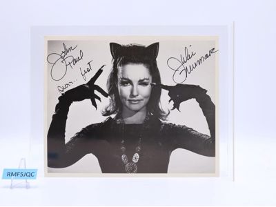 Catwoman 1960s TV Series Batman Julie Newmar AUTOGRAPHED 8x10 Picture